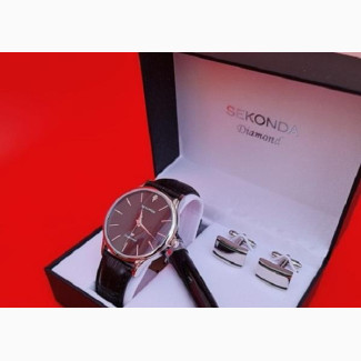 Sekonda Men#039;s 3 Piece Jewelry Watch Set - Brand New