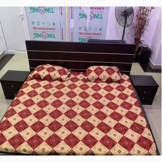 6 by 6 With Bed Sides and 3, 5 by 6 Mattress With Bed Frame