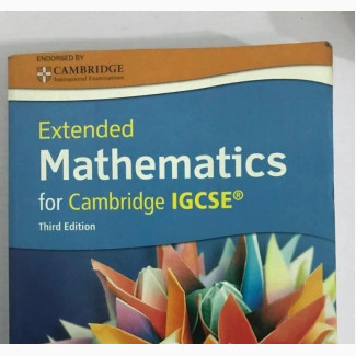Cambridge IGSCE Mathematics Coursebook - Brand New
