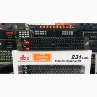 Brand New DBX Professional 231 Dual Channel Graphics Equalizer