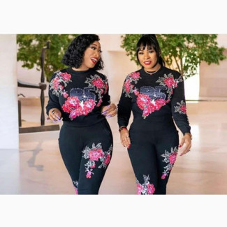 Women Turkey Track Suit Black