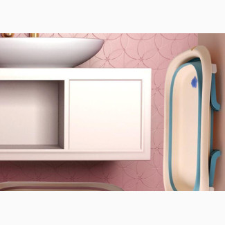Collapsible Silicon Bathtub for Baby
