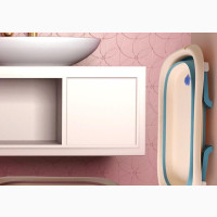 Collapsible Silicon Bathtub for Baby