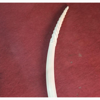 Unique Original 33 Inches Ivory Elephant Tusk