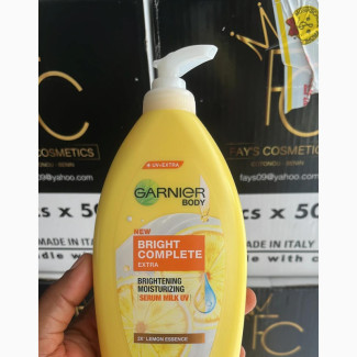 Garnier Brightening Moisturizing Serum Milk UV