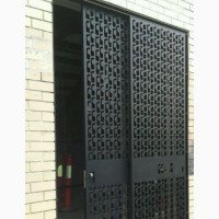 Security Laser Cut Door