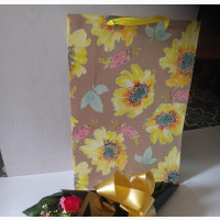 Rose Flowers for Loved Ones in a Fancy Bag 003