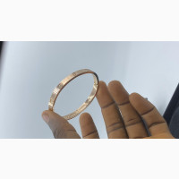 Polished Pattern Rosegold Men’S Link Bracelet