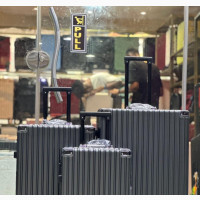Unbreakable Aluminium Travel Luggage Set - Multicolor