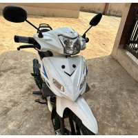 TVS Neo NX 2018 White Scooter