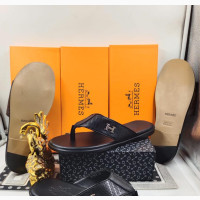 Hermes Palm Slippers