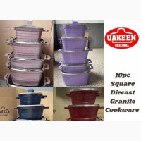 German Die Cast Granite Cookware 10-Piece Set