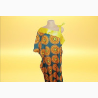 Ankara One Shoulder Bubu Gown