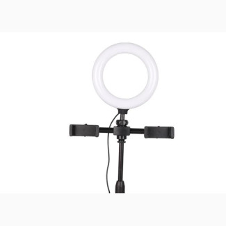 LED Ring Light for Desktop - Stands Holders