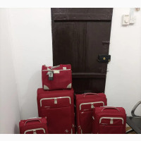 Swiss Polo Five Sets Red Travelling Luggage