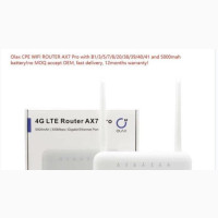 OLAX (AX7 Pro) Router - High-Speed, Universal Network Support