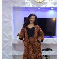 Quality Ladies 2pcs Kimono/Trousers