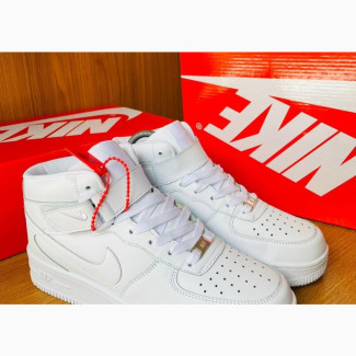 White Nike Air Force 1 Sneakers