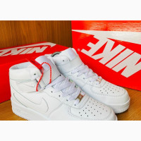 White Nike Air Force 1 Sneakers