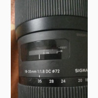 18-35mm SIGMA Lens