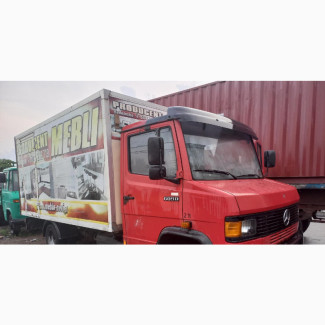Mercedes 609 Red Mini Truck