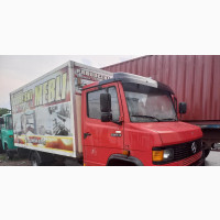 Mercedes 609 Red Mini Truck