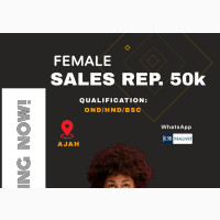 Sales Representative Needed In Ikota