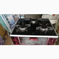 Rinnai Fairly Used Gas Cooker 3 Burner With Oven Glass Top