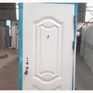 White Security Door