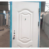 White Security Door
