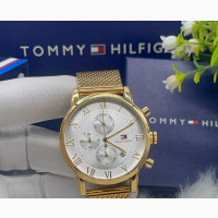 Tommy Hilfiger Chronograph Gold Chain WRIST WATCH