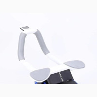 Ab Roller Wheel Automatic Rebound With Elbow Support