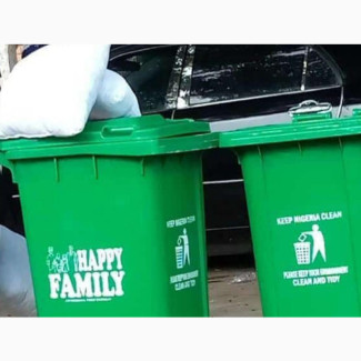 240L Waste Bin With Tires