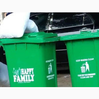 240L Waste Bin With Tires