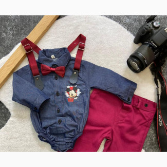 Chinos and Denim Baby Boy Set