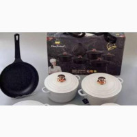 11pcs Cast Iron Cookware Set