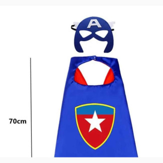 Super Heroes Capes Masks for Ages 3-10