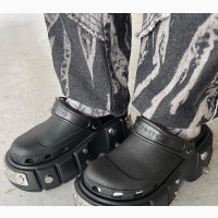 Balenciaga × Hard Crocs Platform