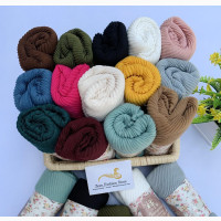 Cotton Pleated Scarf