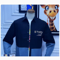 100% COTTON STORN SHIRTS - Green, Carton Colour, Grey, Black