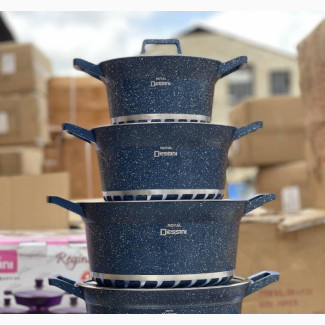 Dessini 10pcs Marble Cookware Set