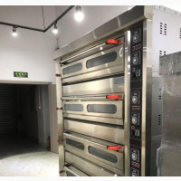 16 Trays Industrial Oven Gas 4 Deck - Brand New