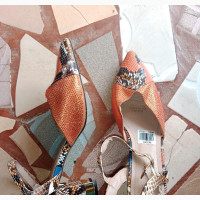 Orange High Heel Shoe - Ladies#039; Fashion