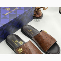 ANGELO. RUFFO Slippers Genuine Leather