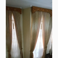 Turkish Long Drops Curtain with Unique Designs - Brand New