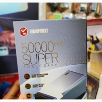 Transparent 50, 000 Mah Multi-Port Power Bank Tank