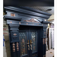 5ft Copper Glass With Ark and Pillar