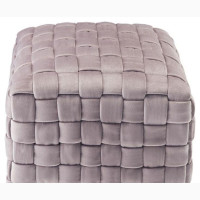 Hand Wooven Ottoman Pouf