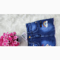Brand New Denim Girls Jean Skirt - Blue, Size 3-5Y