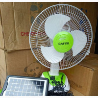12 CAFINI Rechargeable AC/DC Fan With 3 Led Bulbs